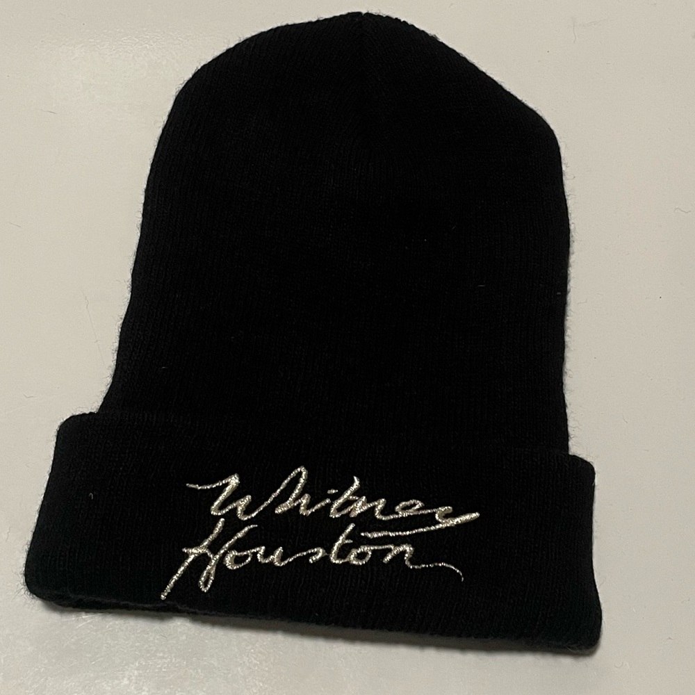 Whitney Houston beanie